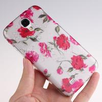 New Flower Pattern Hard Plastic Cases For Samsung Galaxy S4 i9500 
