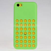 Official Colorful Soft Silicone case for iPhone 5C