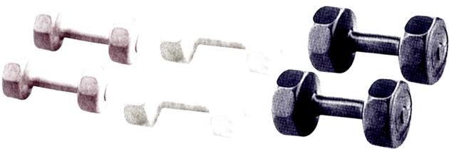 Cement Dumbbells and Concrete dumbbells, Concrete weight