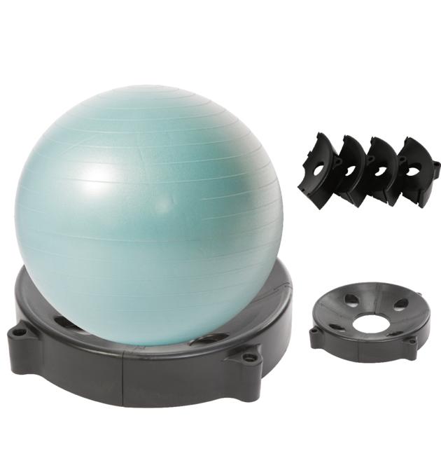 Exercise With 65cm Swiss Ball Crunch