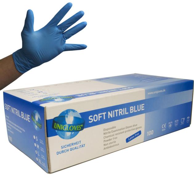 NITRILE EXAMINATION GLOVES