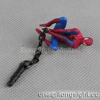 Spider Man Earphone Dustproof Plug for iphone/ipad/mp3/etc