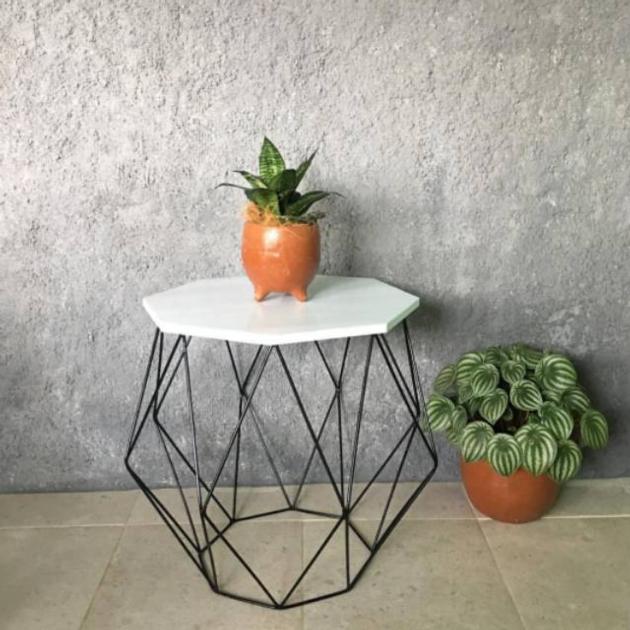 Modern Hexagon Table