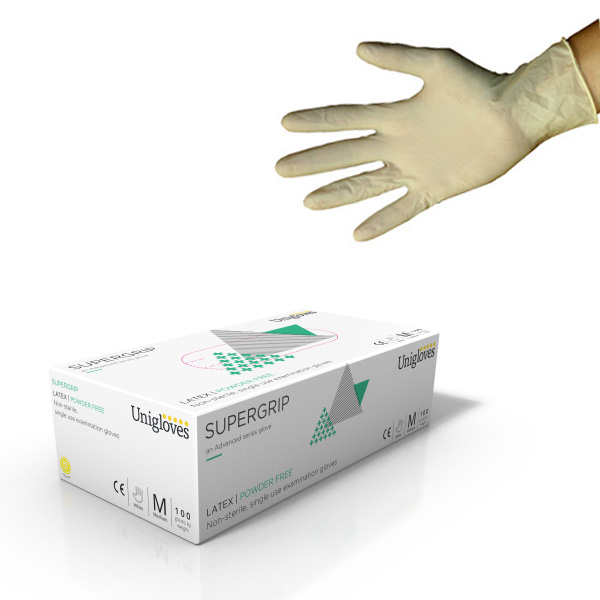 POWDER FREE LATEX EXAMINATION GLOVES