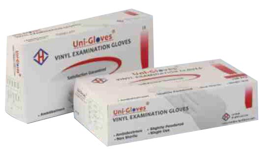 VINYL EXAMINATION GLOVES
