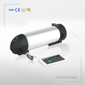 Green power 24v citycoco bottle battery 18650 li ion 24v 15ah lithium battery for electric bike with