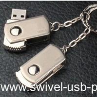 metal stainless steel twist usb flash drive