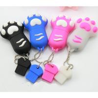 Export dog claws usb silicone cartoon memory sticks as promotional gifts