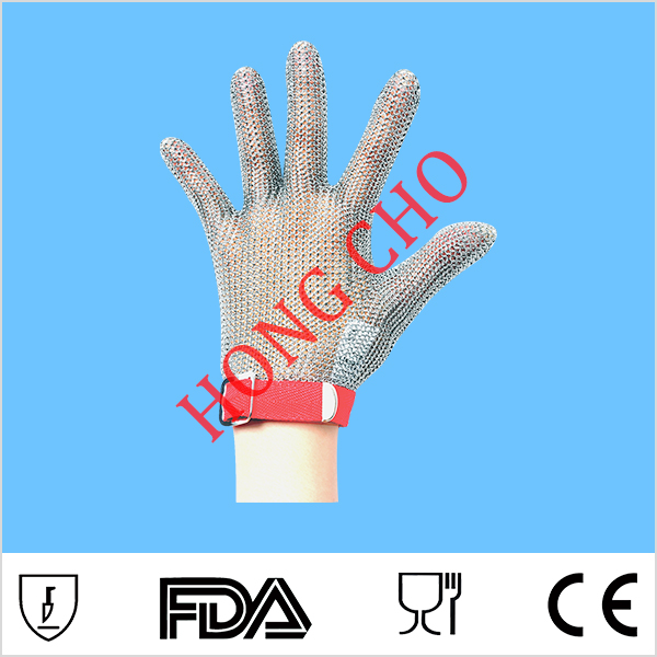 Seafood processing glove