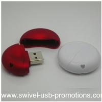 Round shape ABS pendrive for promotions as business gifts