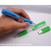 Newest usb ball pen drive as business gift 2 in 1