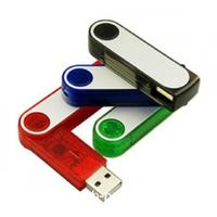 transparent ABS twist usb flash drive