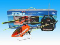 3 channel R/C metal 5 colour flash helicopter