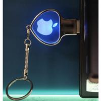 zinc outback heart shaped crystal usb flash drive