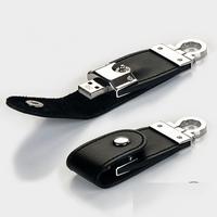 keychain Leather usb sticks as business gifts for brand promotions