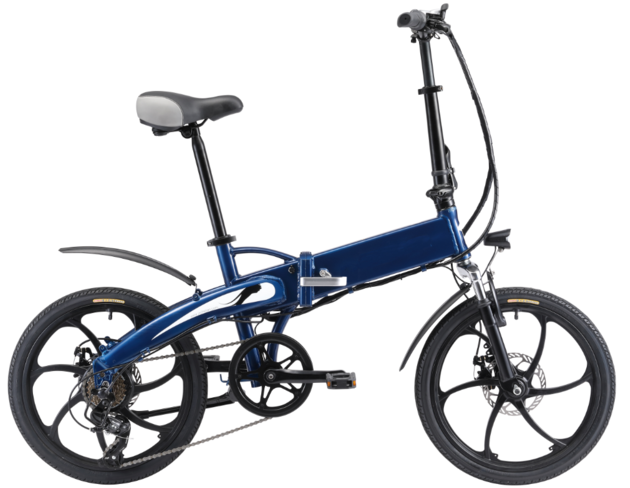 20'' folding ebike with Samsung 10.4 battery