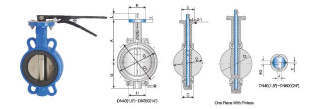 China Concentric Butterfly Valve
