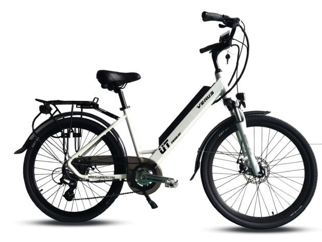 China manufacturer 26'' city ebike with Shimano and Samsung 10.4 Ah