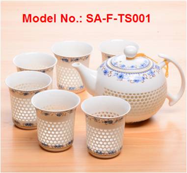 Porcelain Coffee and Tea Set