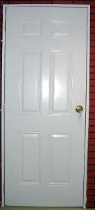 steel door