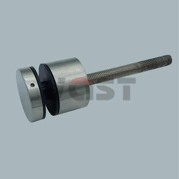 Customized glass panel mounts standoff stainless steel lock pin made in China