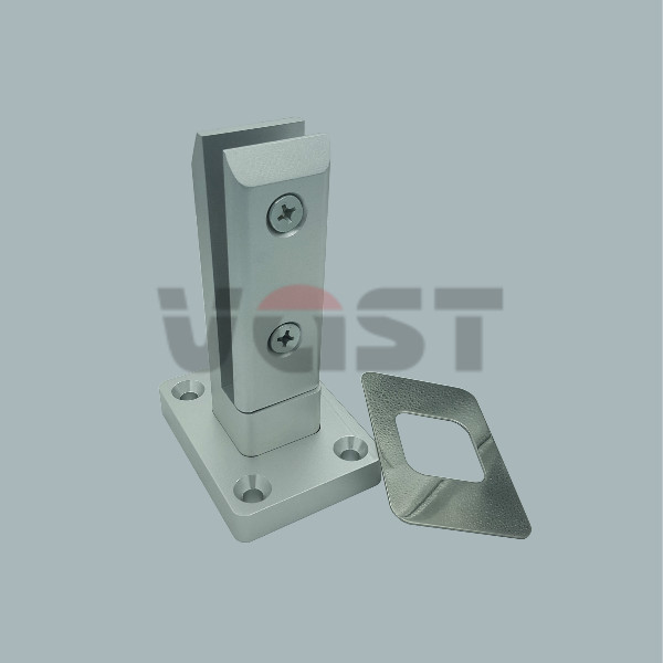 Anodized aluminium spigot frameless balustrade spigot balustrade fixings 