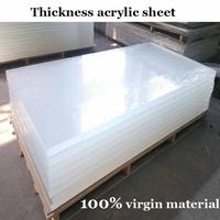 100% virgin material plastic thick acrylic sheet