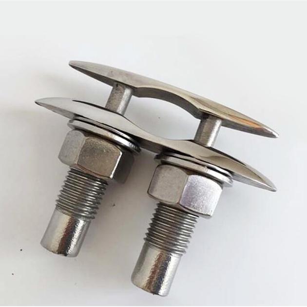 Stainless steel marine hardware boat accessories pop out cleat bollard 