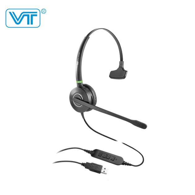 VT 6909  Busy Light noise cancelling telephone headset for PC & Softphone