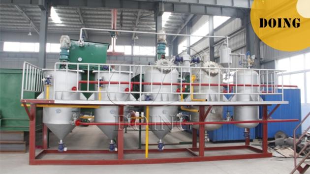Low oil residual small palm oil refinery plant manufacturer in China
