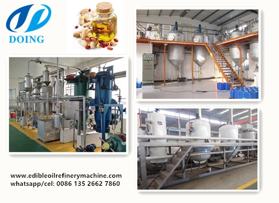 SGS Certificate Peanut Oil Refininig Machine
