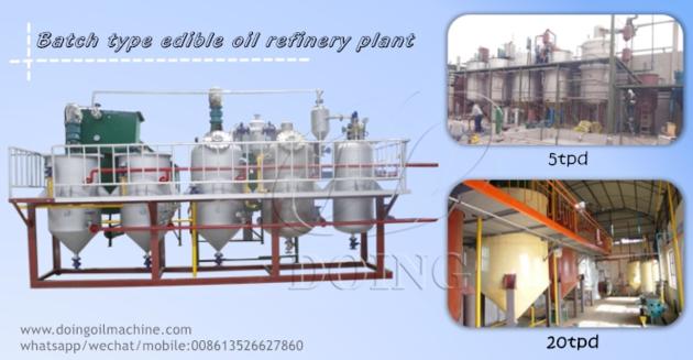 SGS Certificate Peanut Oil Refininig Machine