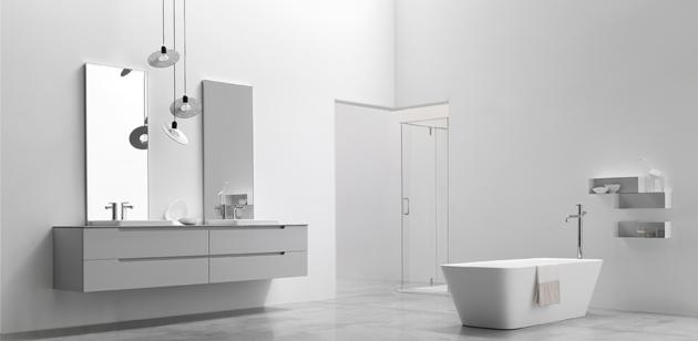 Modern Lacquer Bathroom Vanity