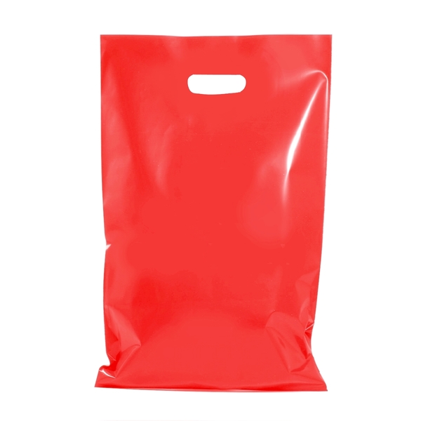 Plastic bags Die Cut Handle Bags