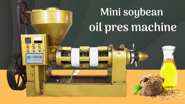 mini soya oil press