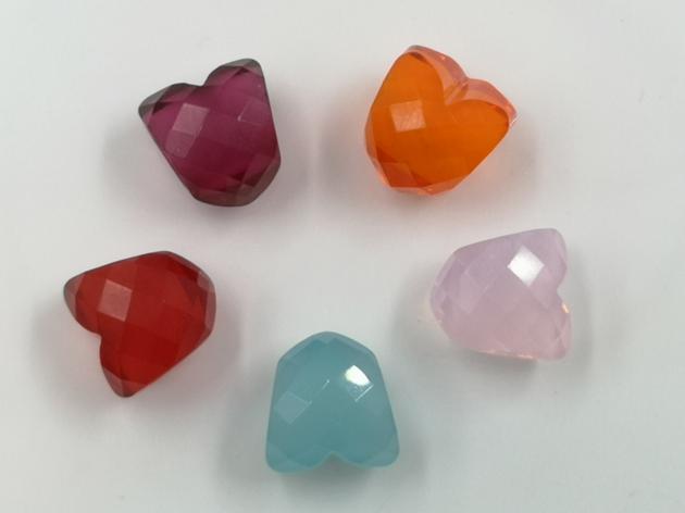 Faceted Glass Beads Fit For DIY