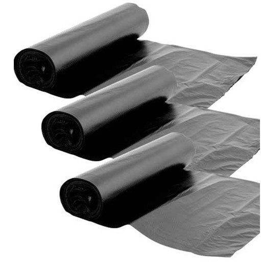 Plastic Garbage Bags S Shape Handles