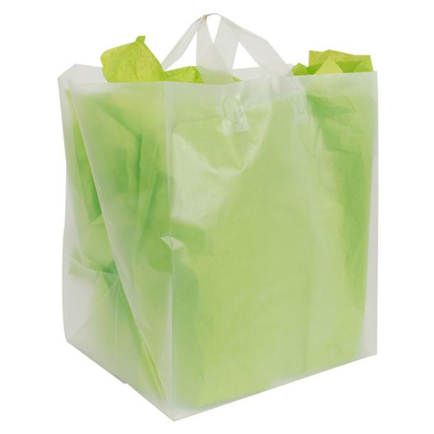 Plastic Carrier Shopping Bags With Soft