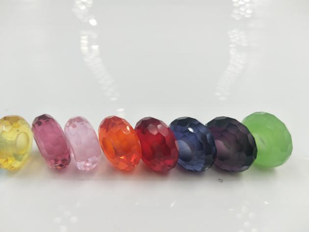 Murano Glass Beads with Faceted Surface with high quality and wholesale price