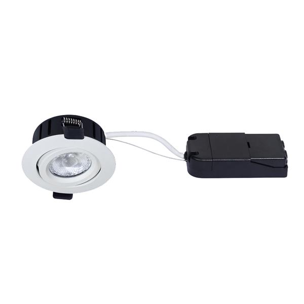 Insolation compatible Tiled Gyro Downlight