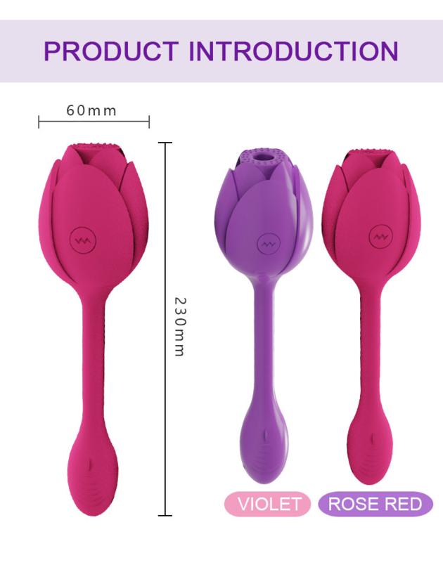 Lotus Vibrator Sucking Jump Egg 10 frequency sucking vibrator