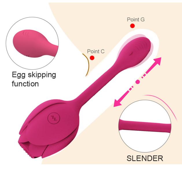 Lotus Vibrator Sucking Jump Egg 10