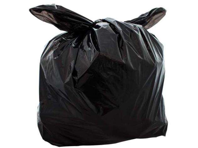 Plastic Garbage Bags S Shape Handles