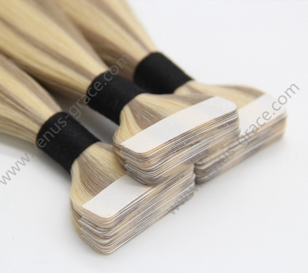 Deluxe remy hair tape in extension