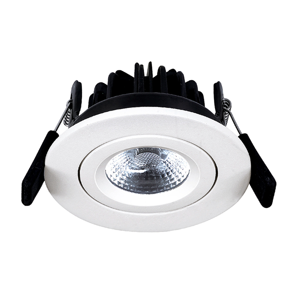 Tilt COB LED Downlights F6084(Fire rated version)