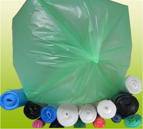 Plastic Garbage Bags Star Seal Bottom