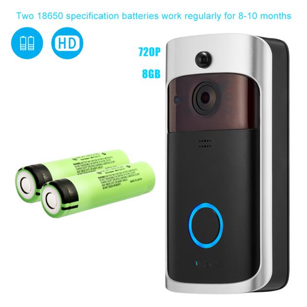 720P Home Wireless Network Doorbell Camera