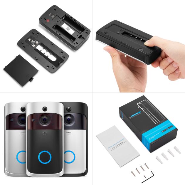 720P Home Wireless Network Doorbell Camera
