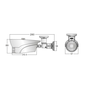 4 X Motorized Lens 4 Megapixel