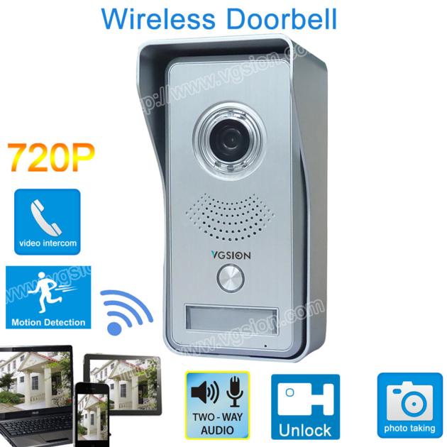 720P WIFI Remote Video Doorbell Home Camera